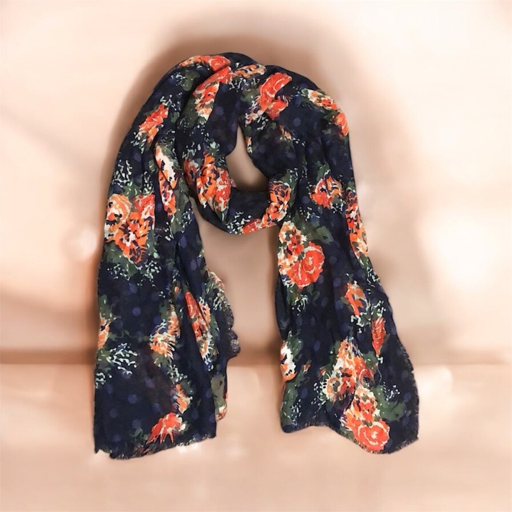 Floral Fashion Scarf